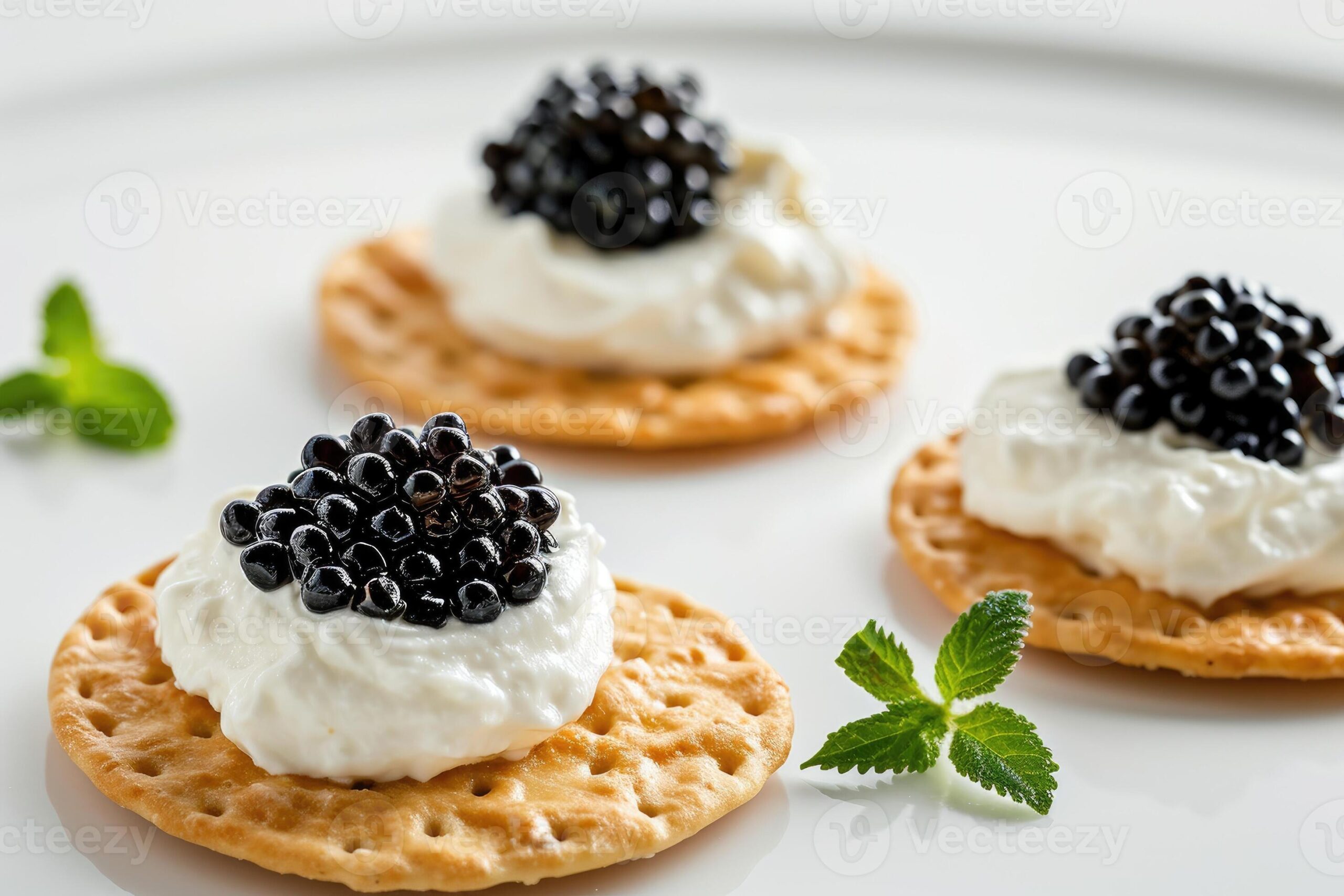 Caviar and Crackers