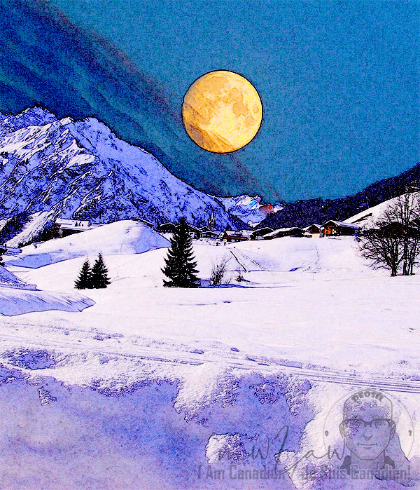 The silence of snow - a poem