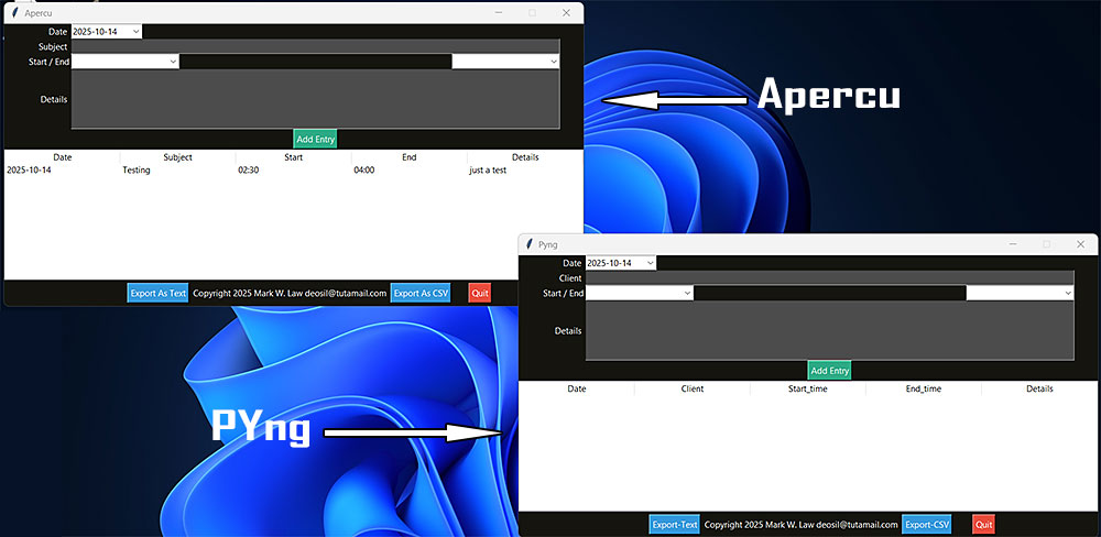 Simple and flexible, Apercu, son of PYng...