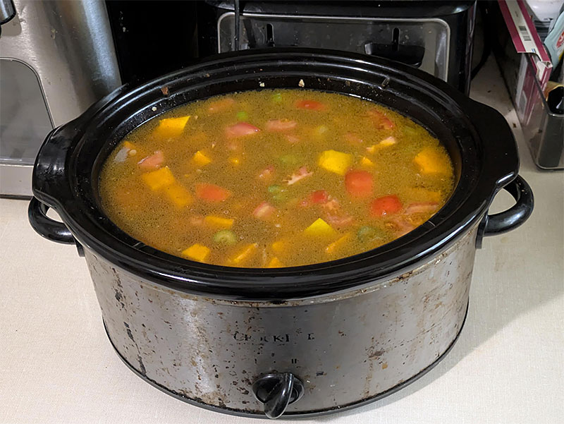 Curried Squash and Lentil Soup - in the CrockPot! Yummm...