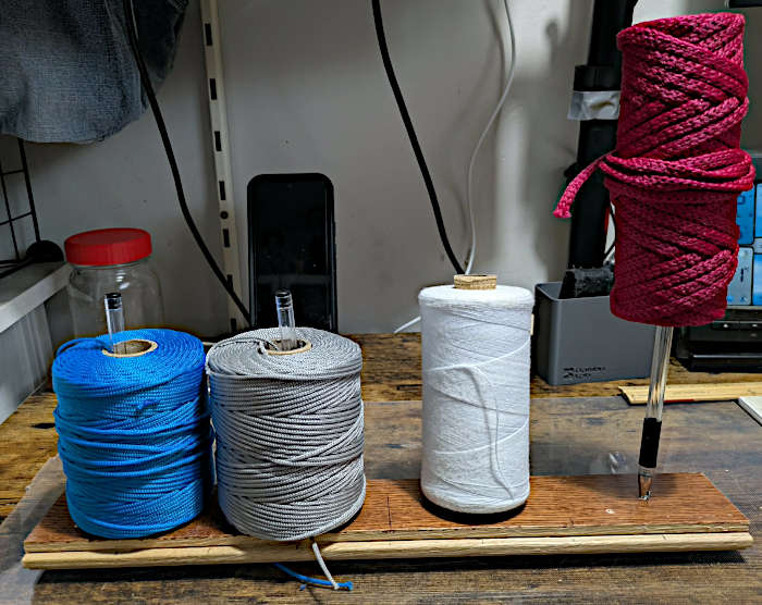 Four old BIC pens and a board... lol