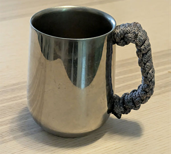 A new thermal handle for my 1992 Lee Valley mug.