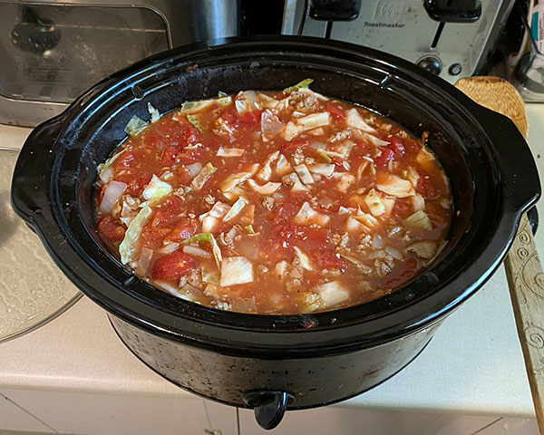 Unstuffed Cabbage Rolls In The Crockpot